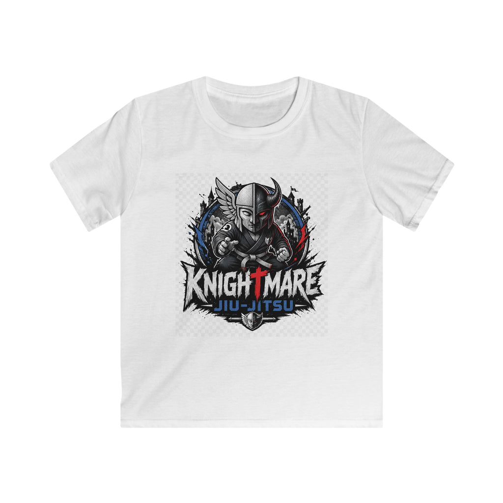Kids "Knightmare Jiu-Jitsu" Tee — Youth Martial Arts Graphic Shirt